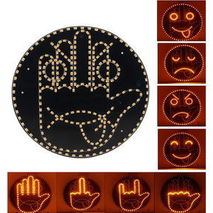 🚗 CarMood |Luz Led con Emoticonos y Gestos